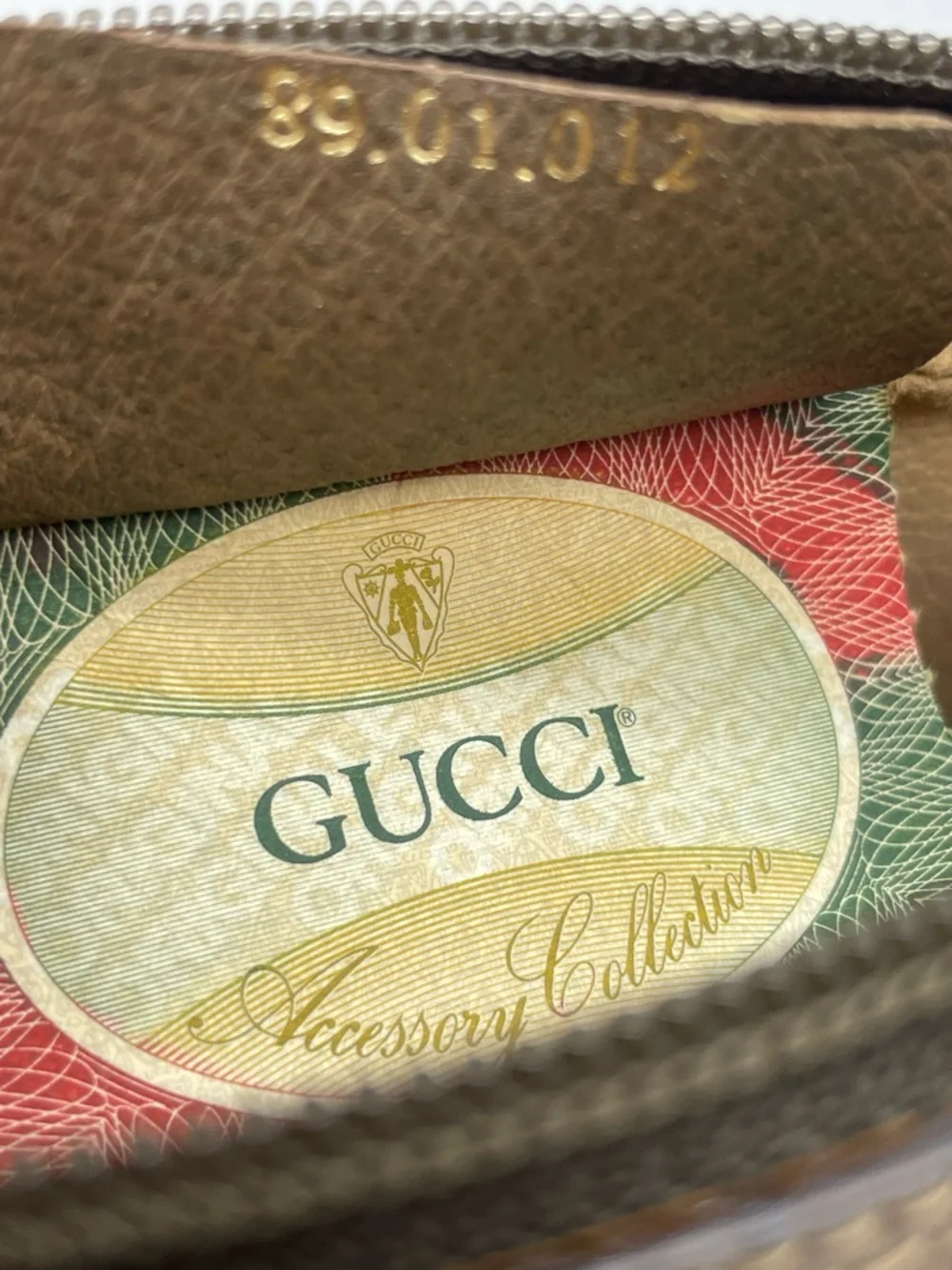 Gucci PVC Leather Sherryline Clutch/Pouch - Picture 11 of 11